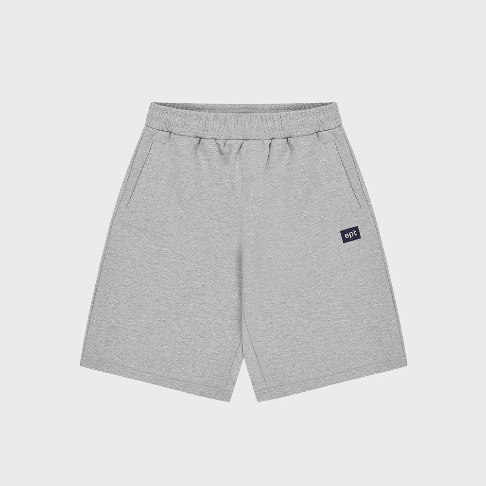 BOX LOGO SWEATSHORT (GREY)