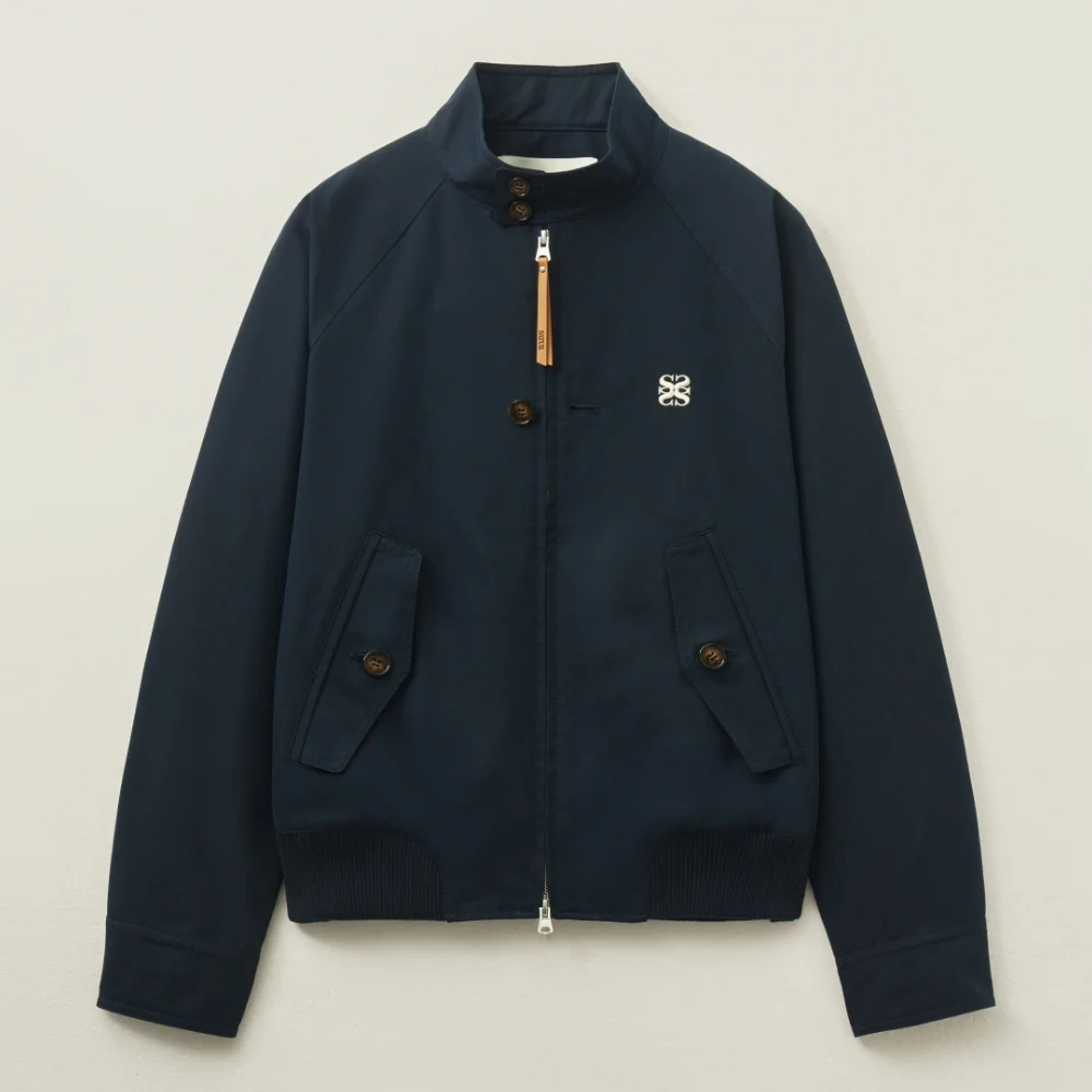 Leche 純棉 Harrington 外套 經典 海軍藍
