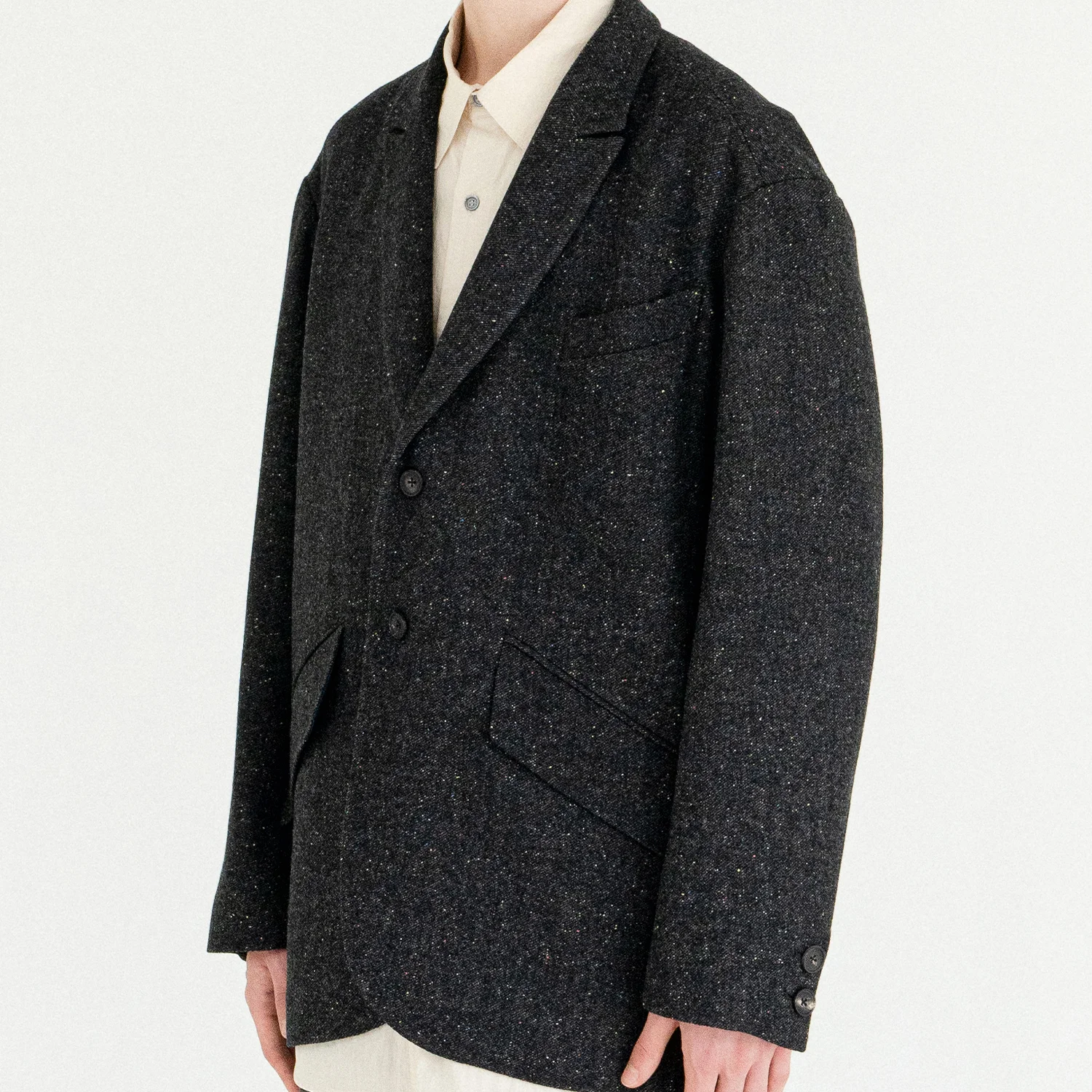 Tweed Curve Jacket