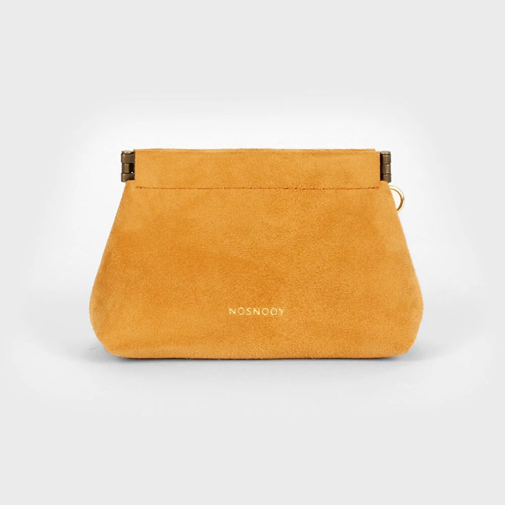 Suede collection orange mango