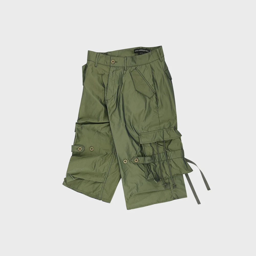 NADRIN MULTI POCKET CARGO SHORTS apa814m(KHAKI)