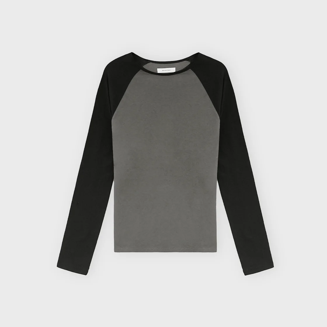 W Raglan Long Sleeve, Black