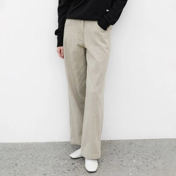(PT-5731)ESSENTIAL PIGMENT WARM COTTON PANTS