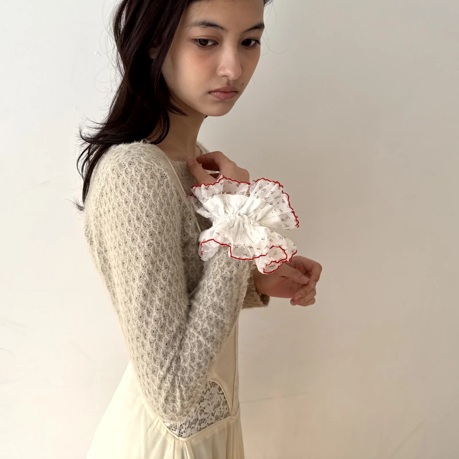 Cle Flower Scrunchie