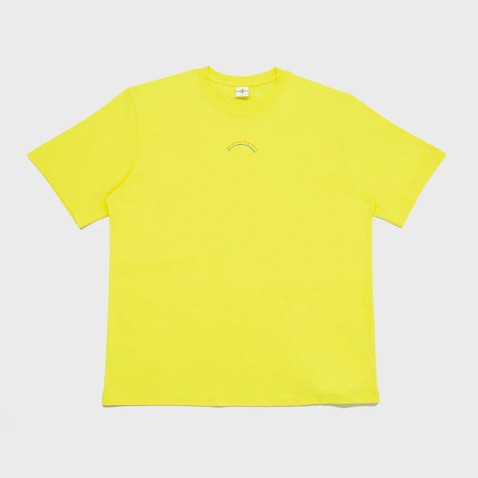 DINIWID ROUND TEE_YELLOW