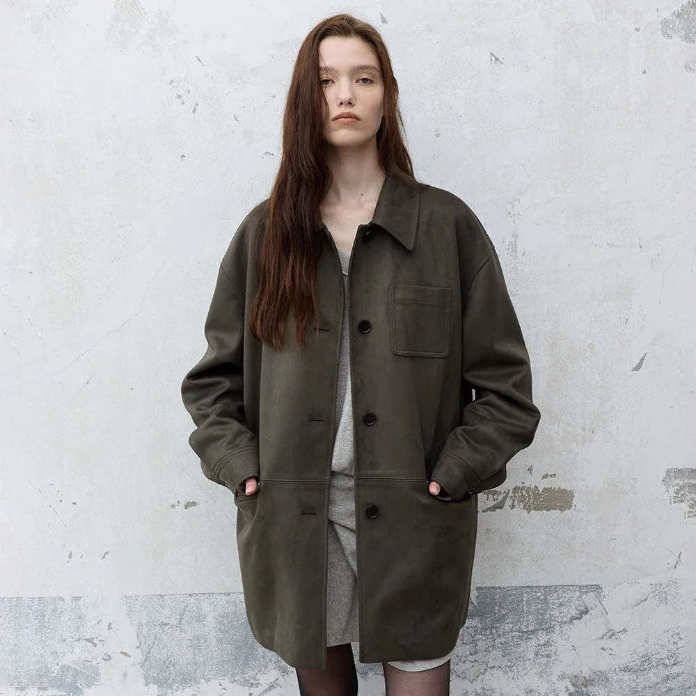 Suede Half Jacket VL6AJ907_2color