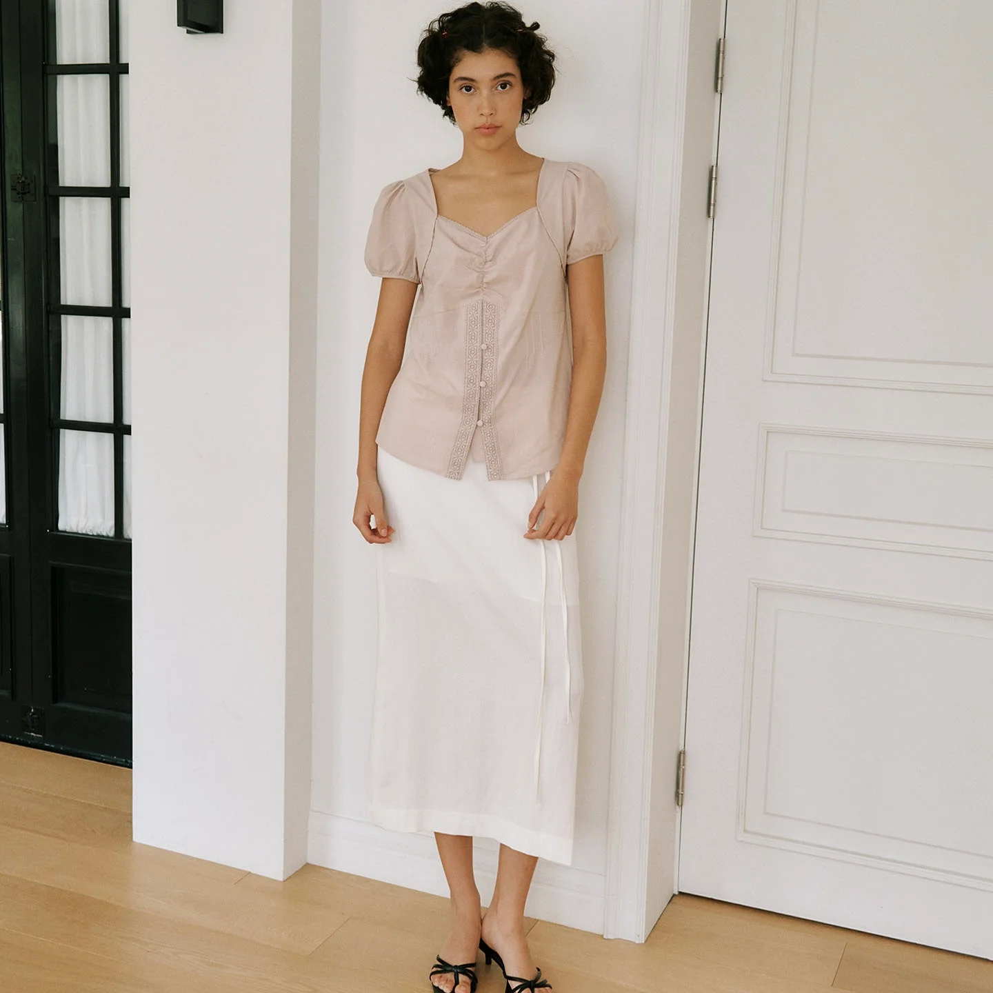 TIE LONG SKIRT