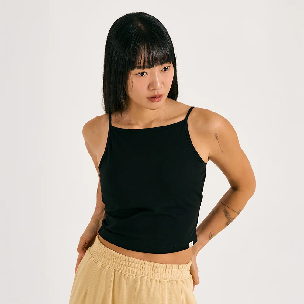 Kevala back point top (Ebony black)
