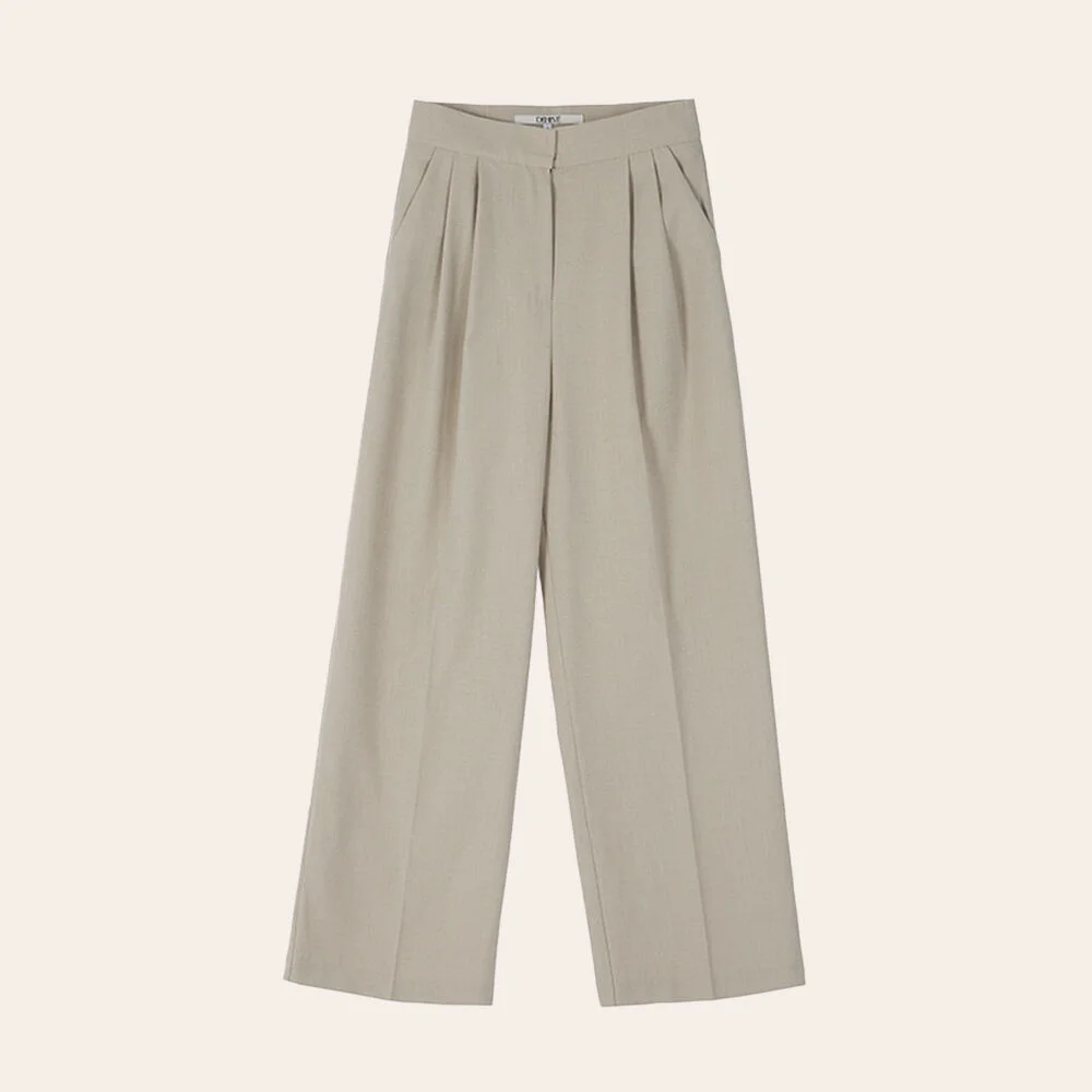 Jade Wool Slacks