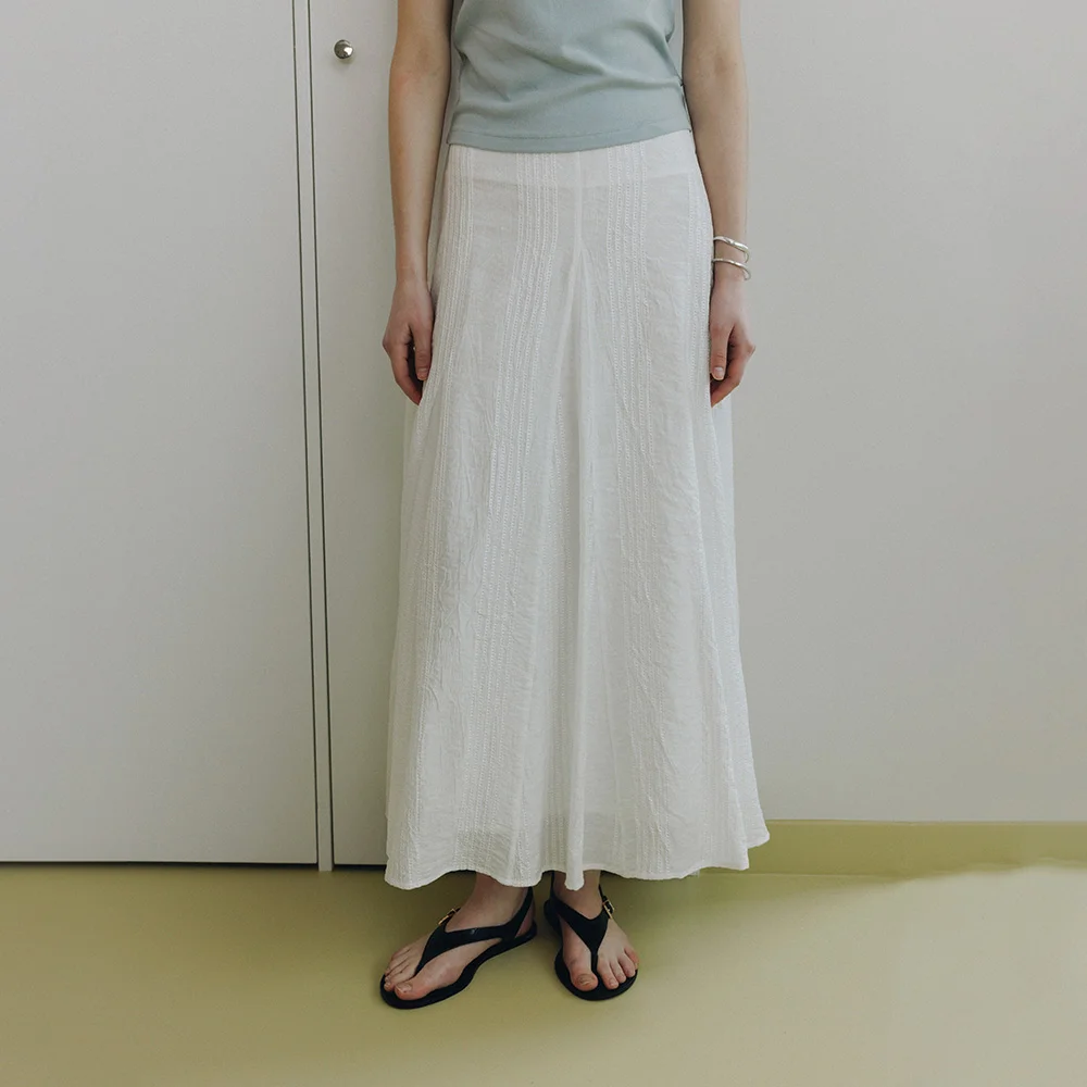 Panel Volume Flare Skirt SW6MS743_2color