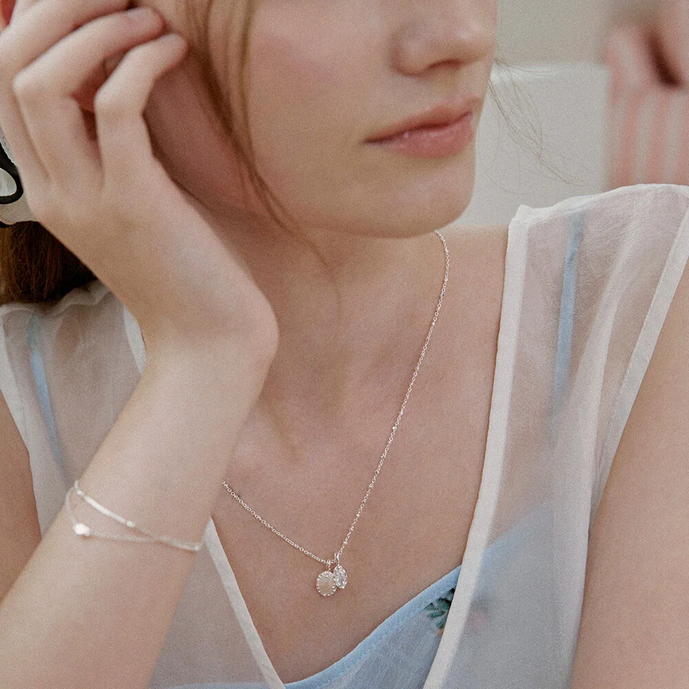 Mellow Duo Necklace. NB1728