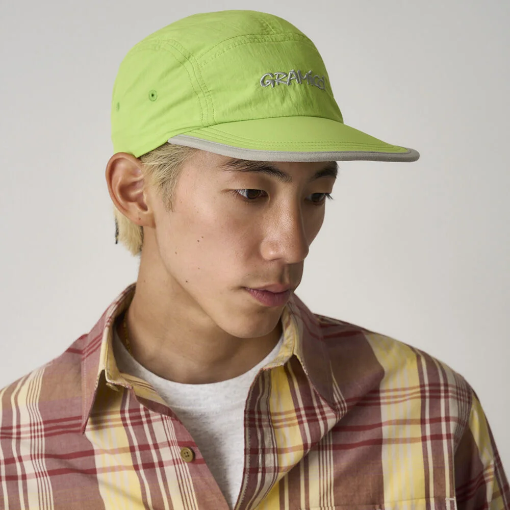 尼龍 帽 Yellow Green