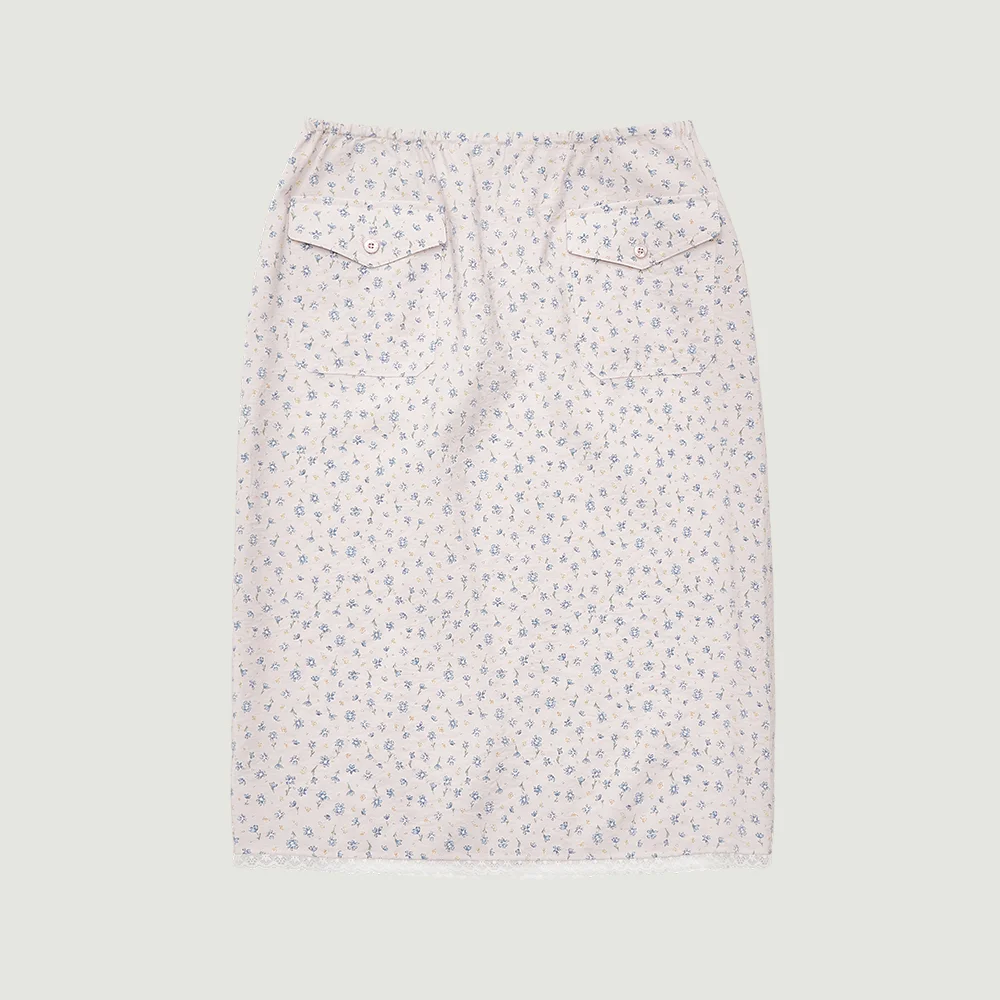 VIOLET MIDI SKIRT (PINK)
