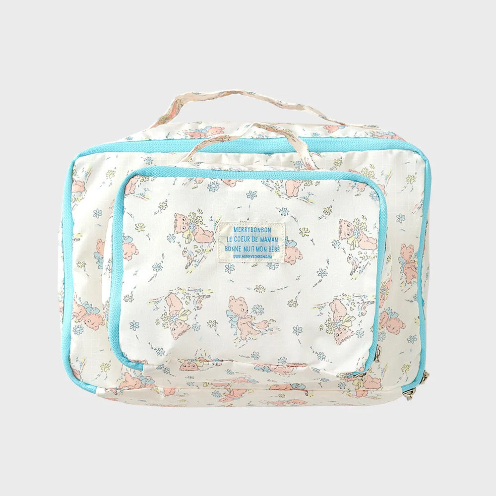 旅行收納袋 Love Me Bear2set