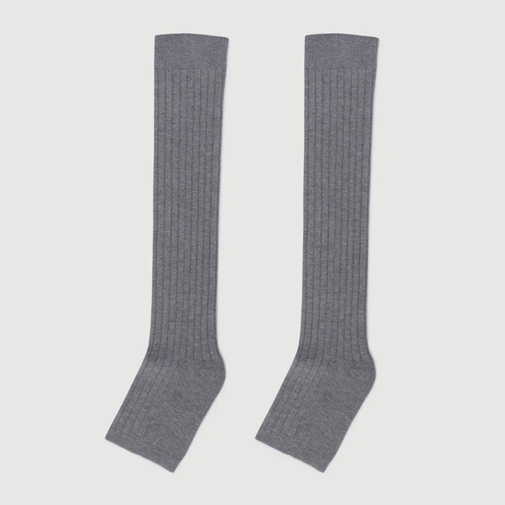 A-Kint Knee Socks (grey) LXLAM25810GYX