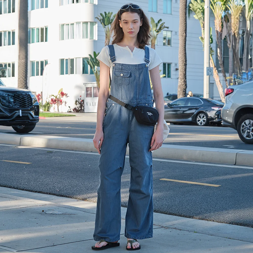 Hokey Cotton Overall - Vintage Blue