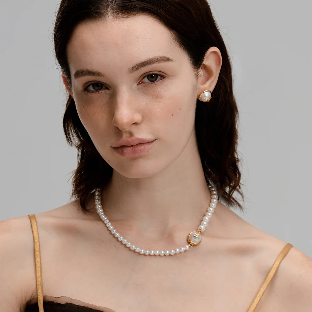 VH Classic Pearl Necklace_VH2411NE003M