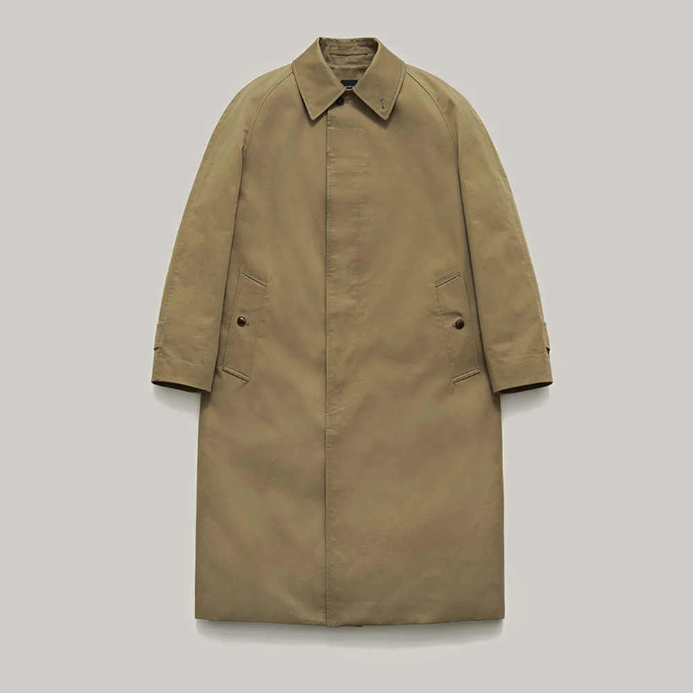 regina trench coat (khaki beige)