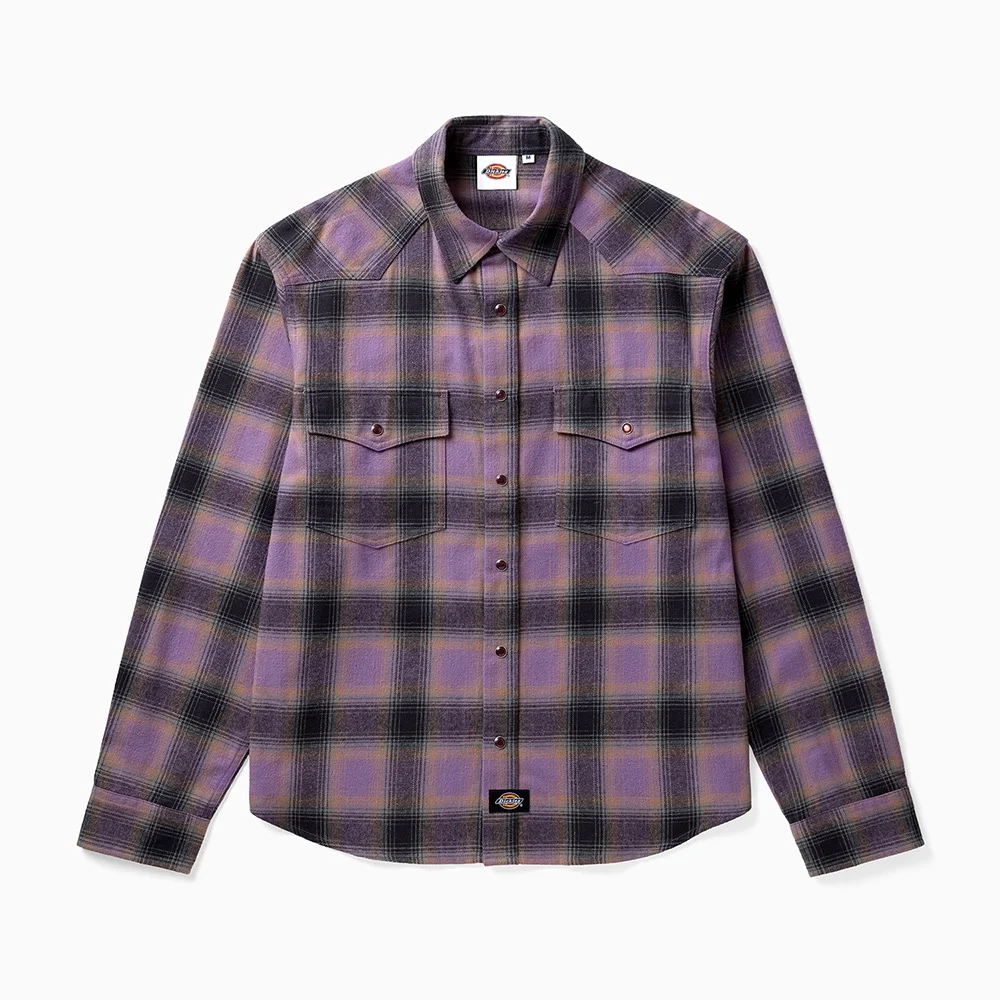 西部 Flannel 襯衫 Purple