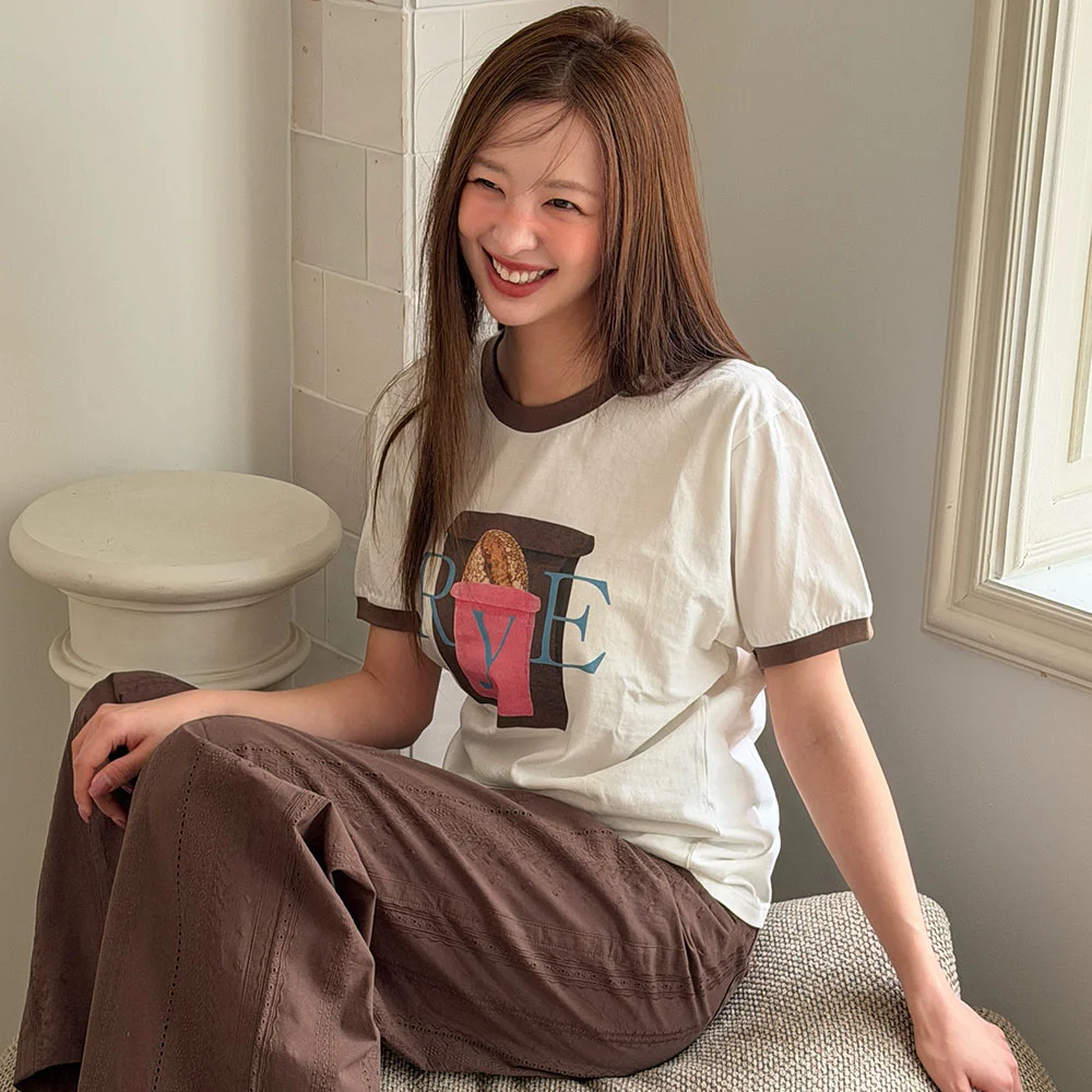 Rye Symbol T-Shirt(White)