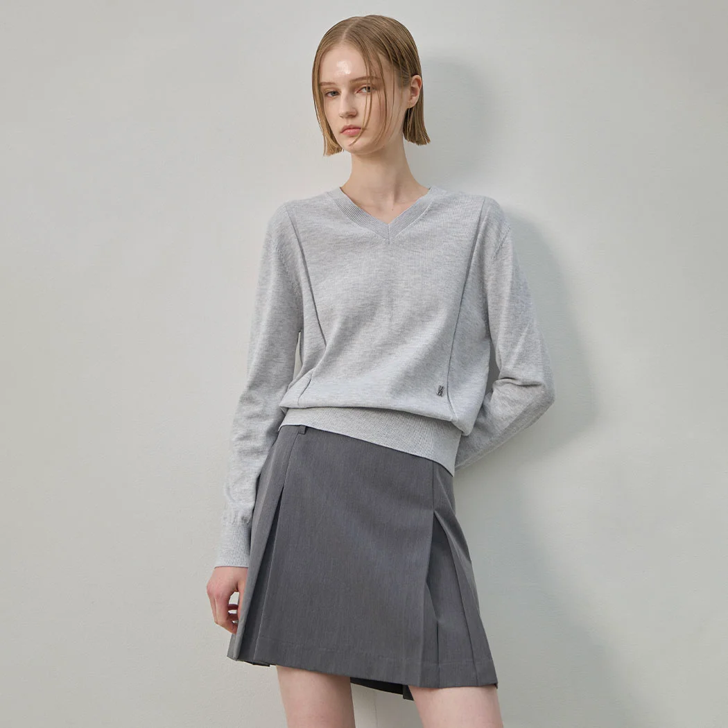 ESSENTIAL WOOL DAPHNEL KNIT(T-7021)_3Color