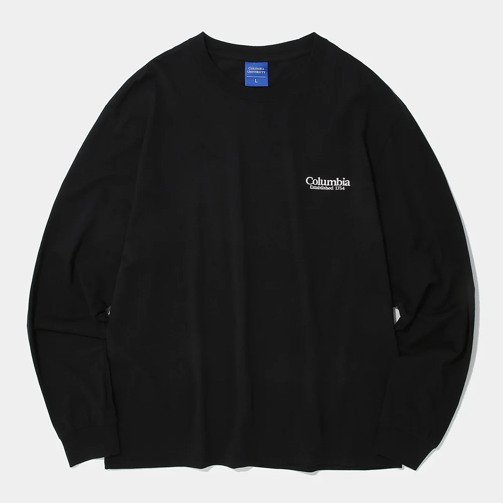 NYC EMB L/S T-SHIRT_BLACK