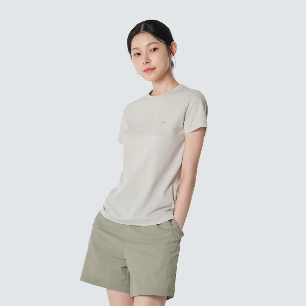 速乾 Prime Flex 女裝 短袖 T恤 Light Beige (S26MWTTS21)