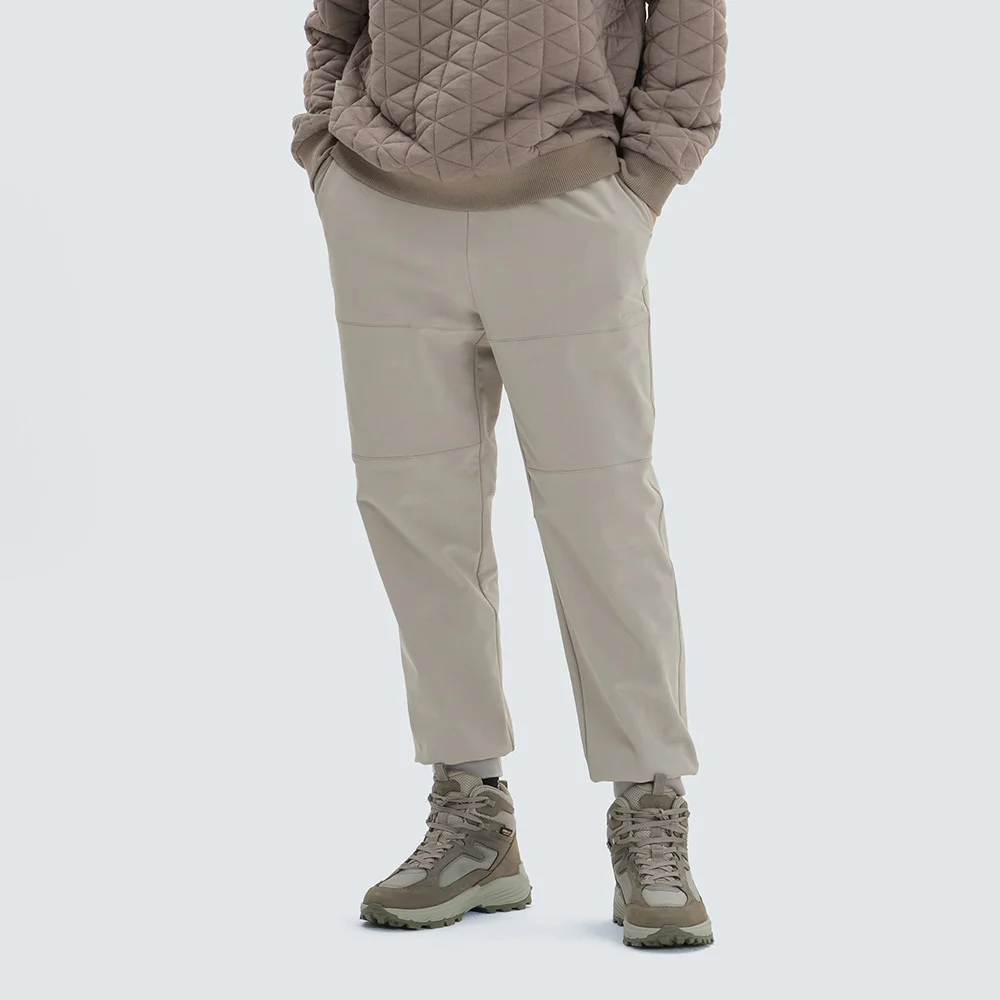 Lago 加絨 慢跑褲 褲子 Beige Gray (S24WMTPT39)