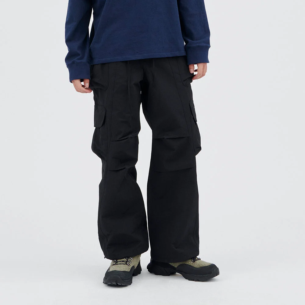 (M) BALTER CARGO PANTS (JET BLACK)