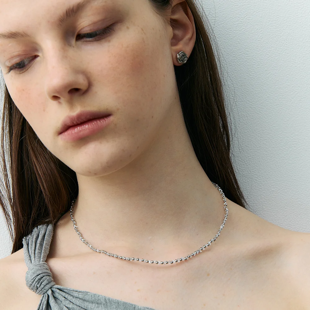 Crystal n Ball Necklace_VH2435NE003M