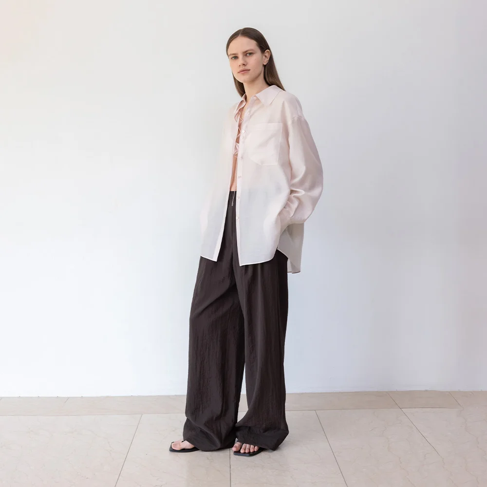Waist-Banded Wide Pants SW6XL291_3color