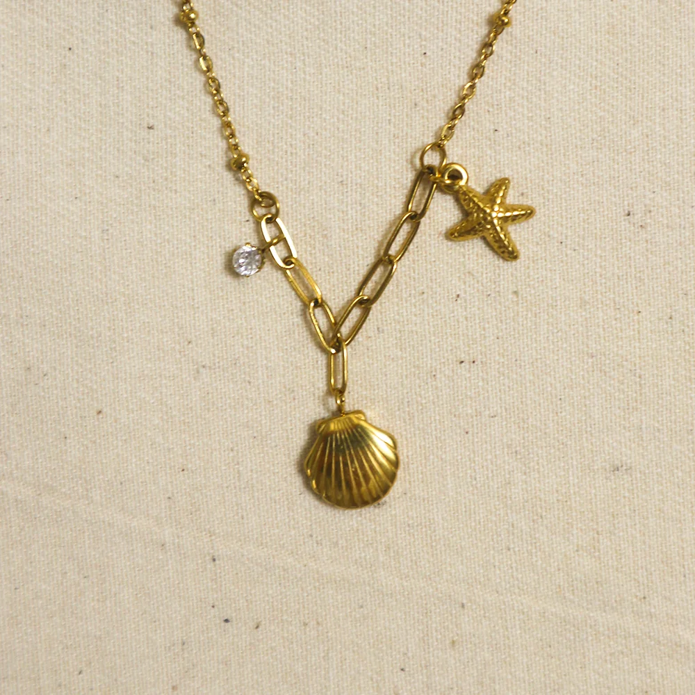 Sand muse 18k necklace