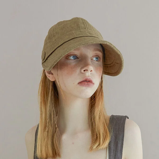 Comme cap - Greyish brown