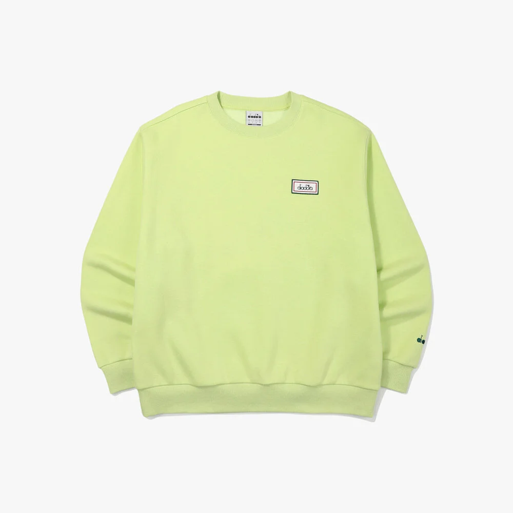 舒適 加絨 衛衣 LIME