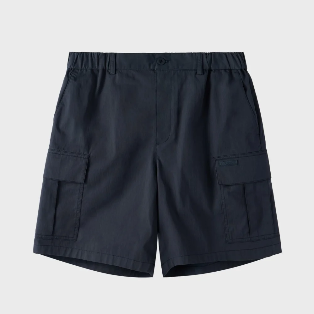 BRITISH CAMPER CARGO TROUSERS - NAVY (P252UHP480)