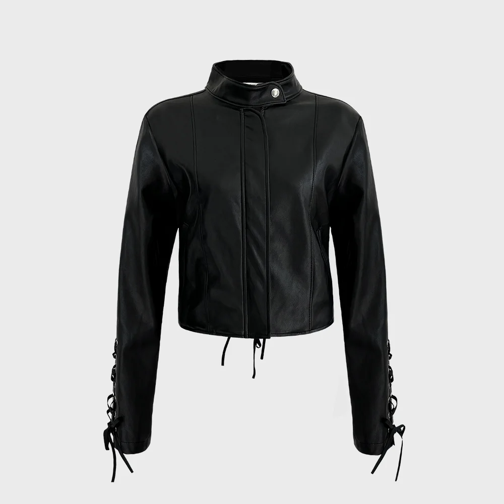Paloma Leather Jacket (Black)
