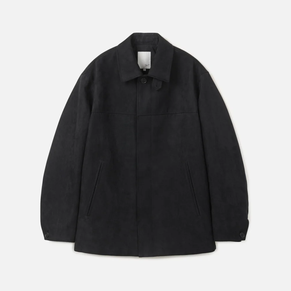 SUEDE WORK JACKET BLACK (247)