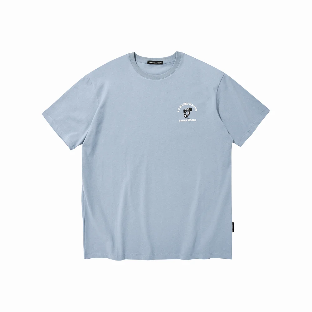 LM SKUNK WORKS ARCH LOGO TEE(L41UTS101BLE)