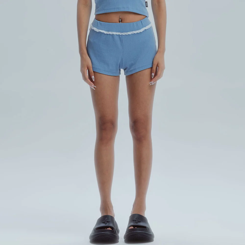 RACE SHIRRING SHORTS_SB