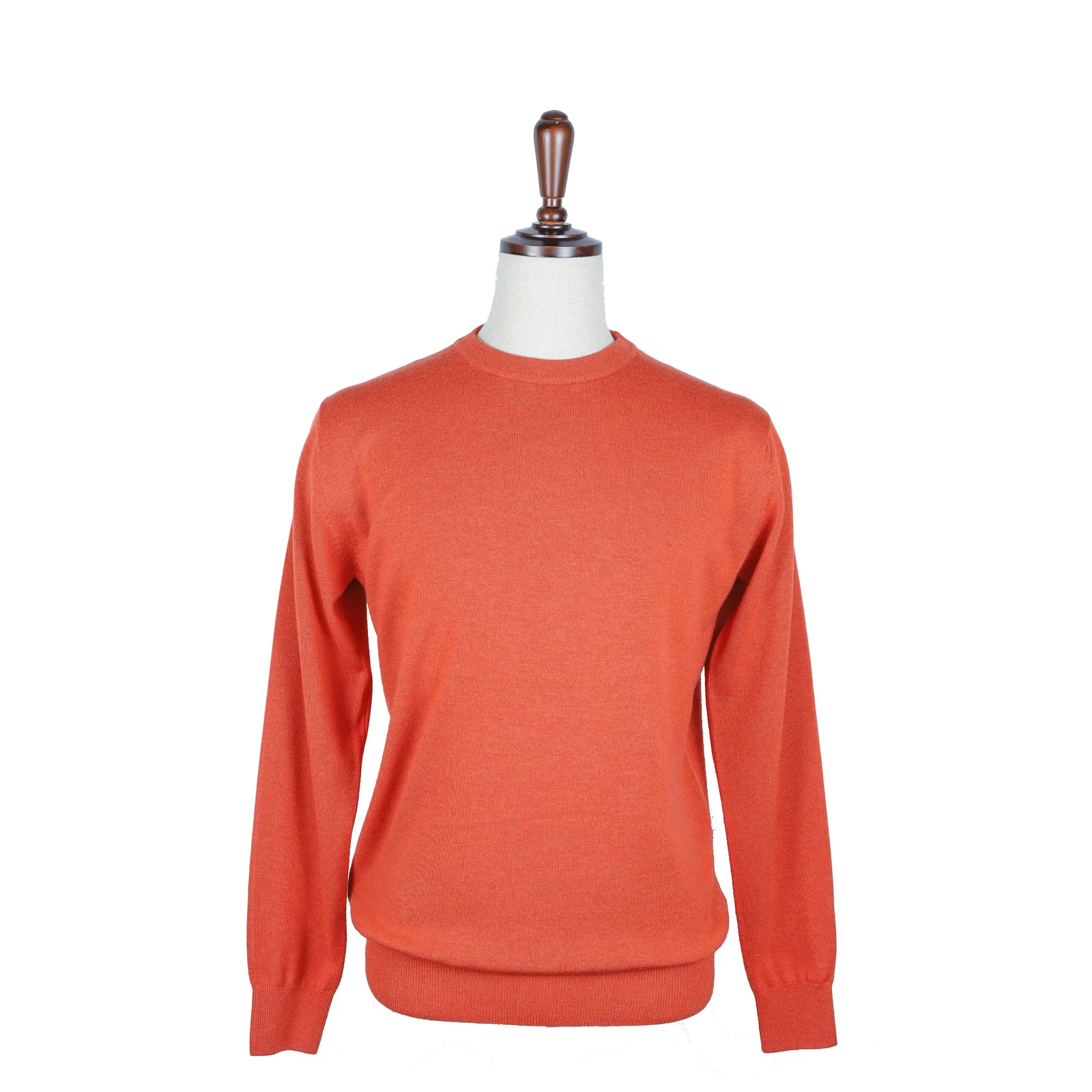 Round Sweater - Paprika (Merino wool 100%)