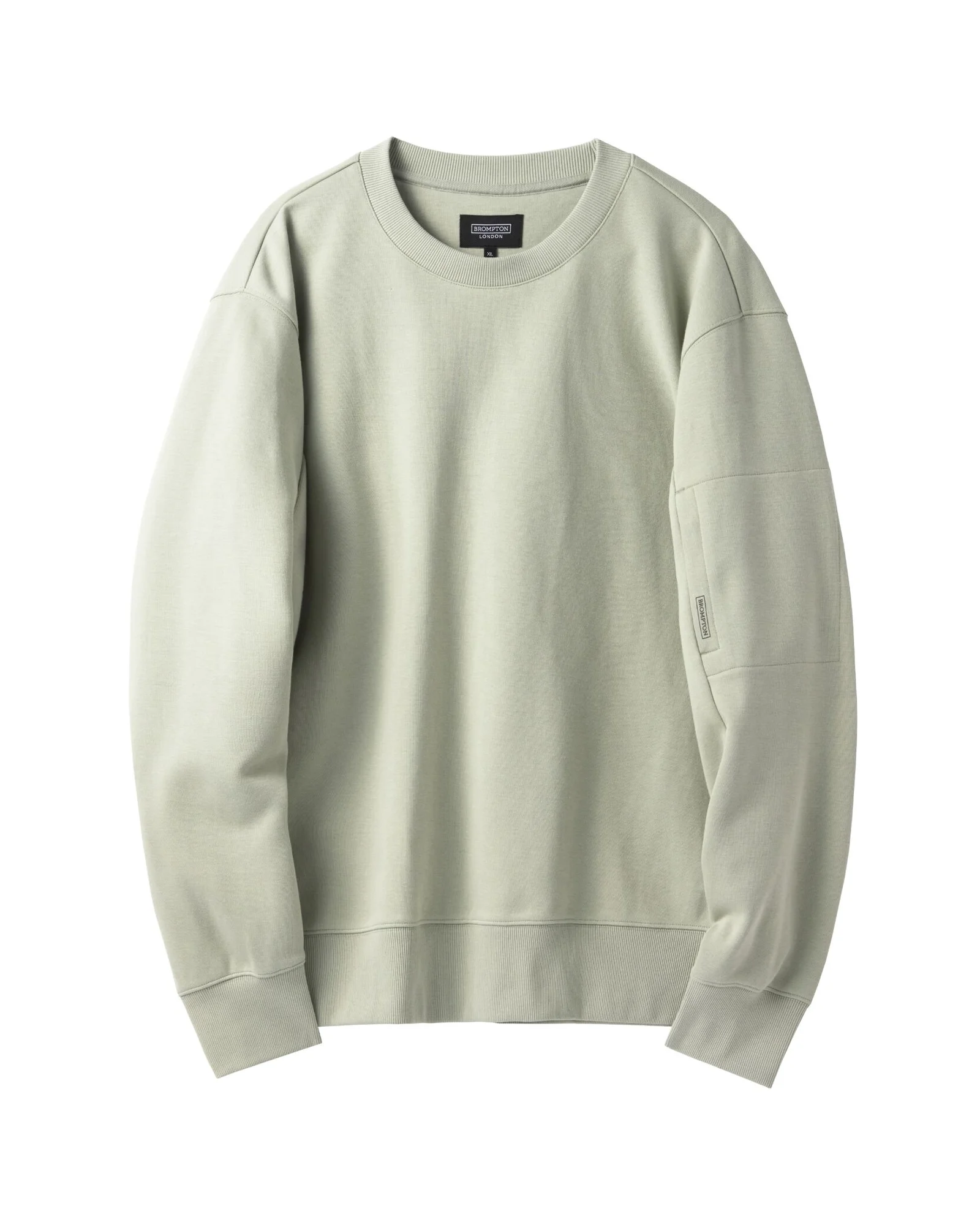 COMMUTER BASIC SWEATSHIRT - L/KHAKI (P241USW103)