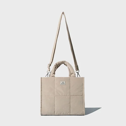 羽絨外套 中等 手提袋 Beige (S22WURBG02)
