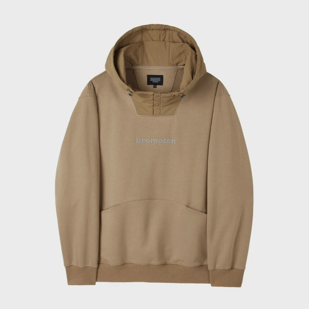 REFLECTIVE JERSEY HOOD - BEIGE (P253UHD162)