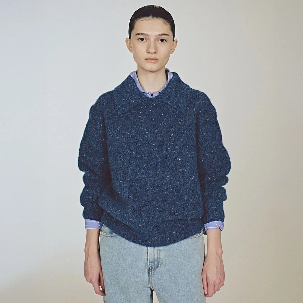 Grand Mama Knit (Classic Blue)