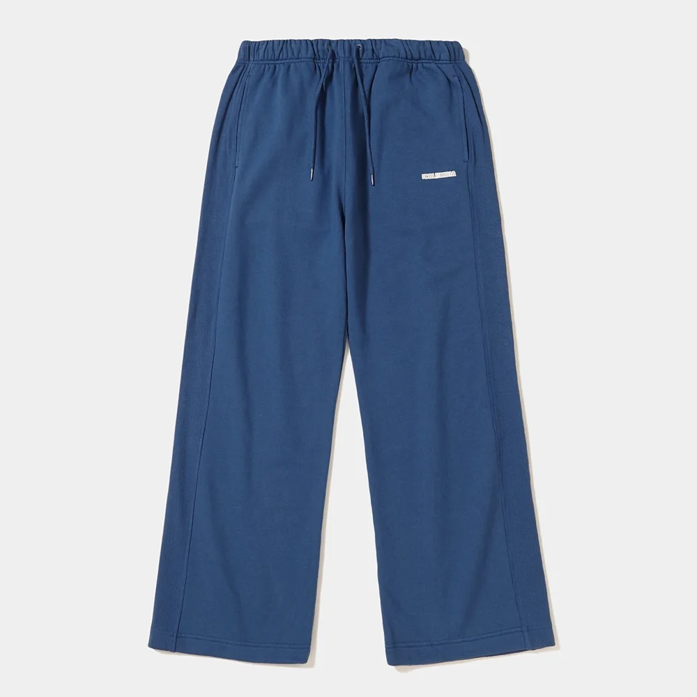 BROADWAY TINY LOOSE-FIT HEAVY TERRY SWEATPANTS_CROWN BLUE