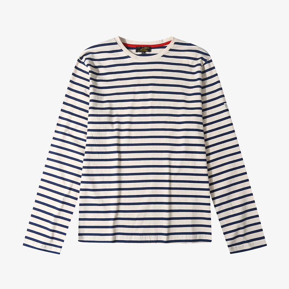 (男裝) THURIN - Mariniere Stripe T-shirt_Navy