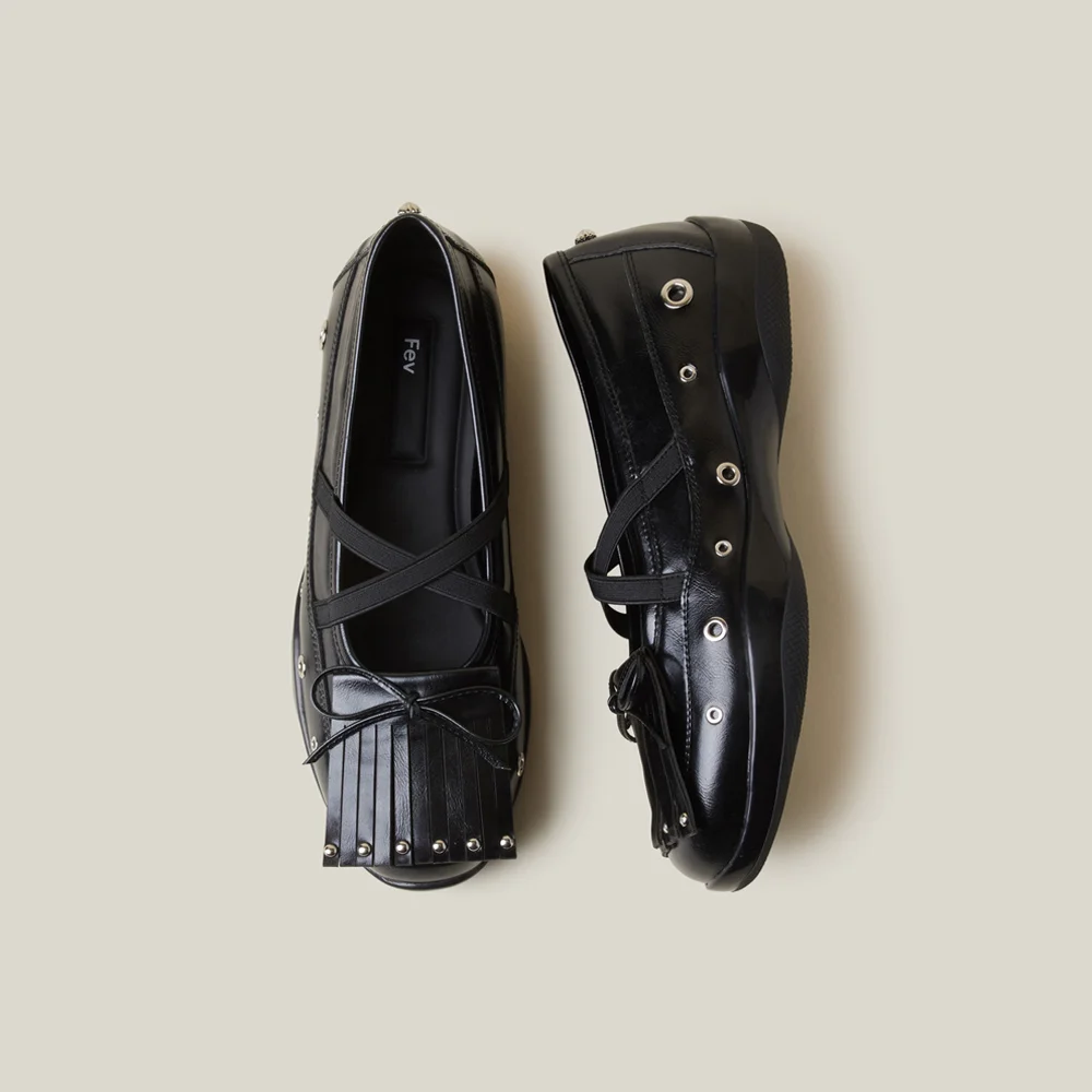 Fev Comfy Ballet Flats(black)_DE4DS26013BLK