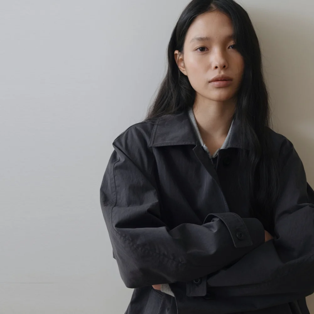 CLASSIC MAC TRENCH COAT CHARCOAL