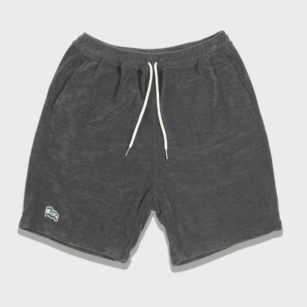 TERRY SHORTS -CHARCOAL