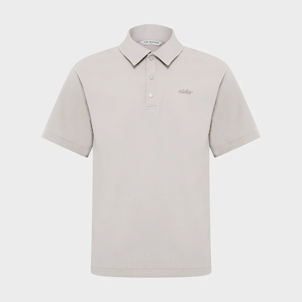 COOLEATS AIR (COOLEATS 透氣) 男裝 短袖 Polo T恤_Light Beige_DMM26249E1